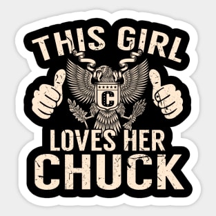 CHUCK Sticker